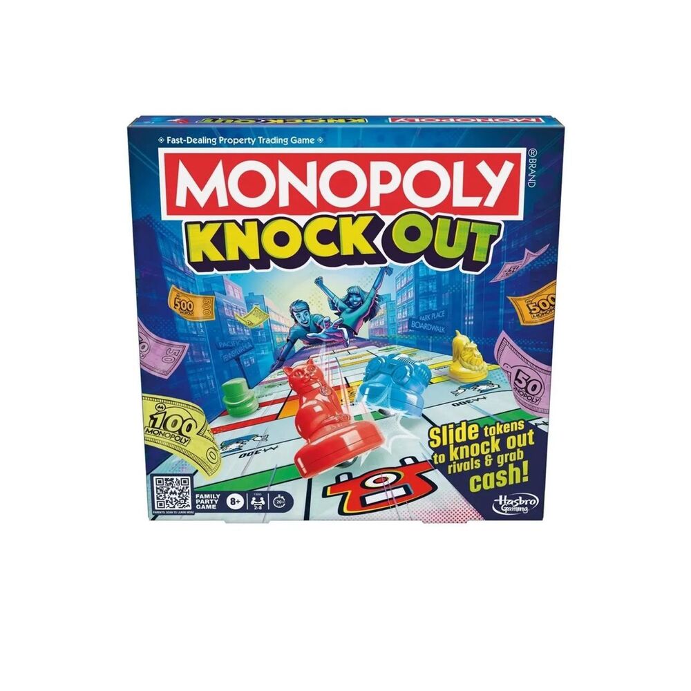 MONOPOLY KNOCK OUT FAMILY GAME